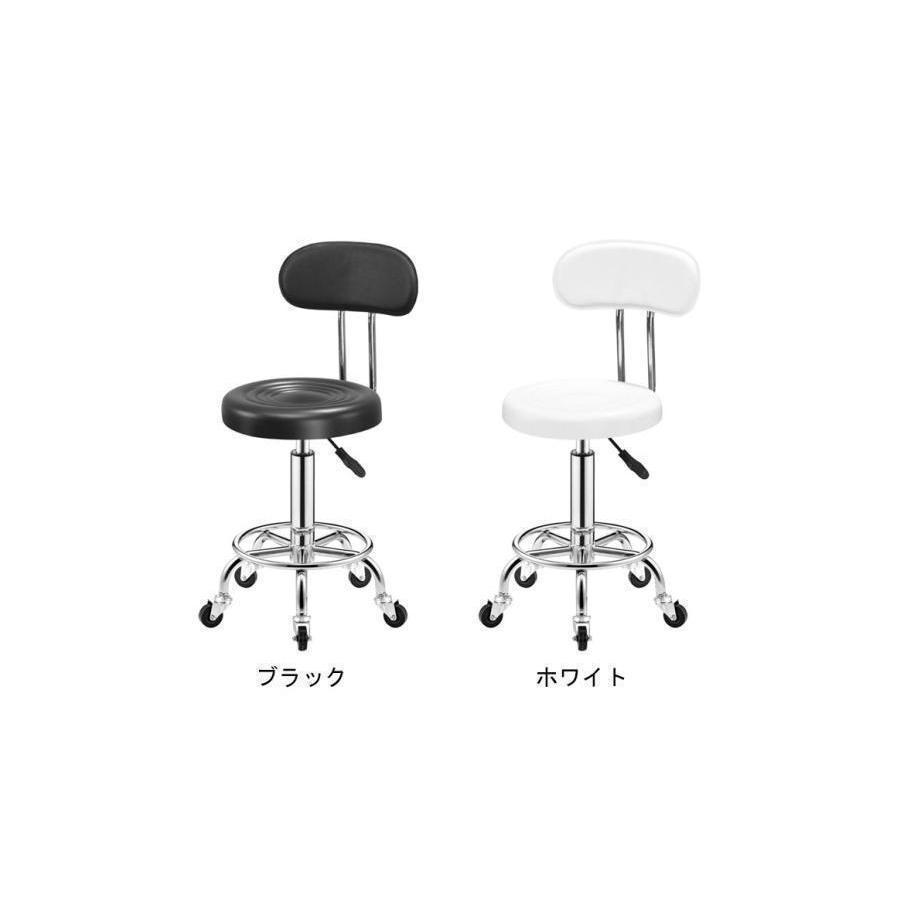 カウンターチェア 昇降式 おしゃれ 椅子 高さ調節 背もたれ付き 静音 キャスター付き 360度回転 バーチェア ハイチェア イス いす スツール | ブランド登録なし | 08