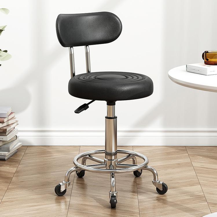 カウンターチェア 昇降式 おしゃれ 椅子 高さ調節 背もたれ付き 静音 キャスター付き 360度回転 バーチェア ハイチェア イス いす スツール | ブランド登録なし | 09