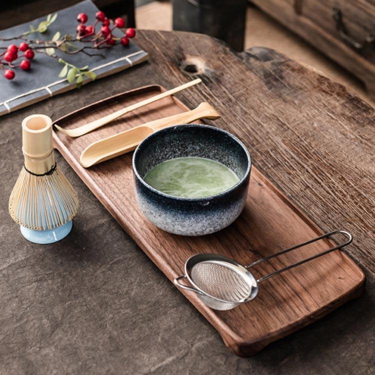 茶道具セット 抹茶セット 茶具 茶器 茶筅 茶碗 茶杓 茶筅立て 茶こし 6