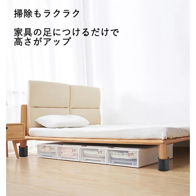 テーブル・ベッドの高さ調節 長脚 脚長 こたつ 脚高 シンプル 高さ調節脚 継足し継ぎ足テーブル脚台 高さ上げる 高さ調整 継ぎ脚高さ調節が簡単にできる | ブランド登録なし | 13