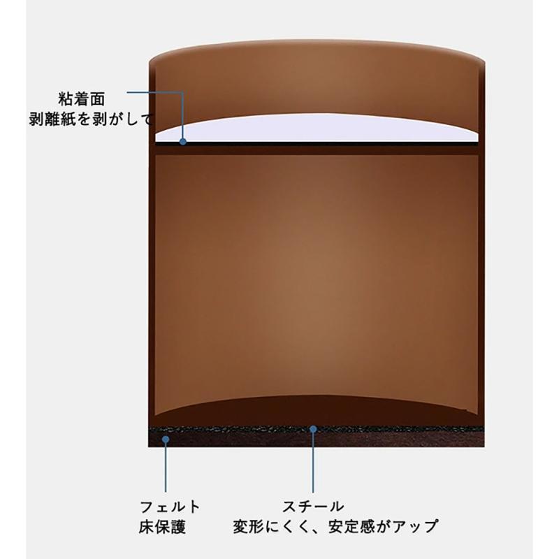 テーブル・ベッドの高さ調節 長脚 脚長 こたつ 脚高 シンプル 高さ調節脚 継足し継ぎ足テーブル脚台 高さ上げる 高さ調整 継ぎ脚高さ調節が簡単にできる | ブランド登録なし | 16