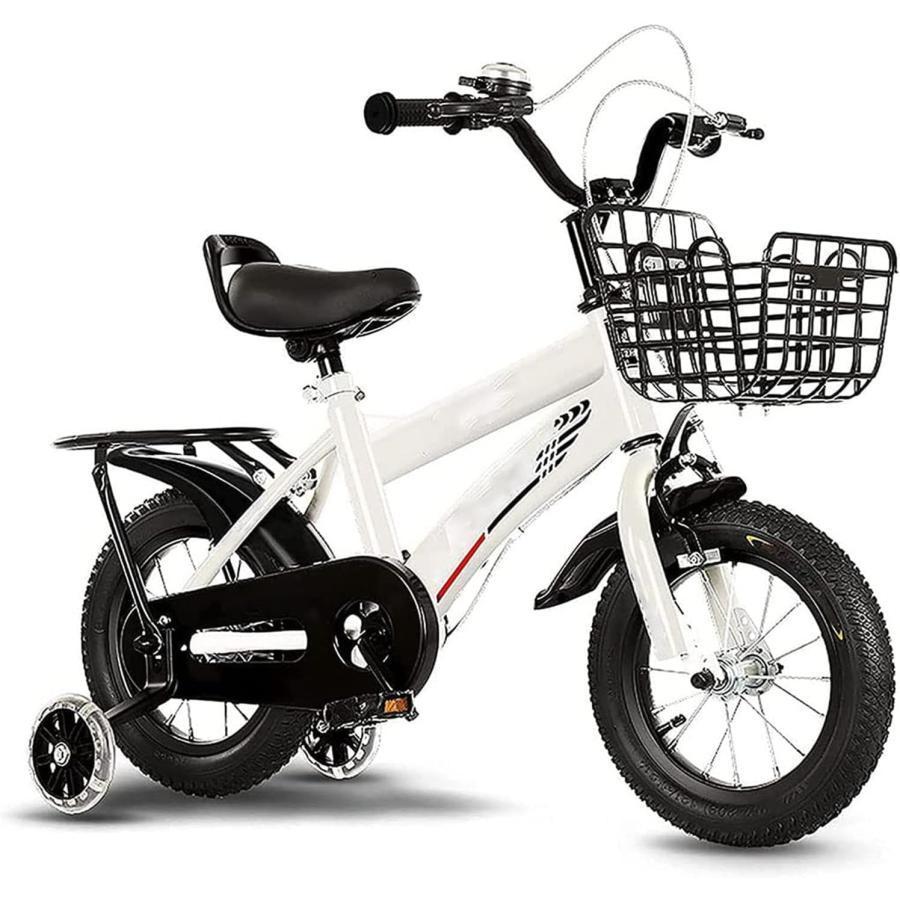 【2025新登場】2~12歳の子供用自転車 キッズバイク 幼児自転車 自転車12in/14in/16in/18in/20インチ 補助輪が点滅し、後部座席、安全 丈夫 男の子にも女の子にも | ブランド登録なし | 08