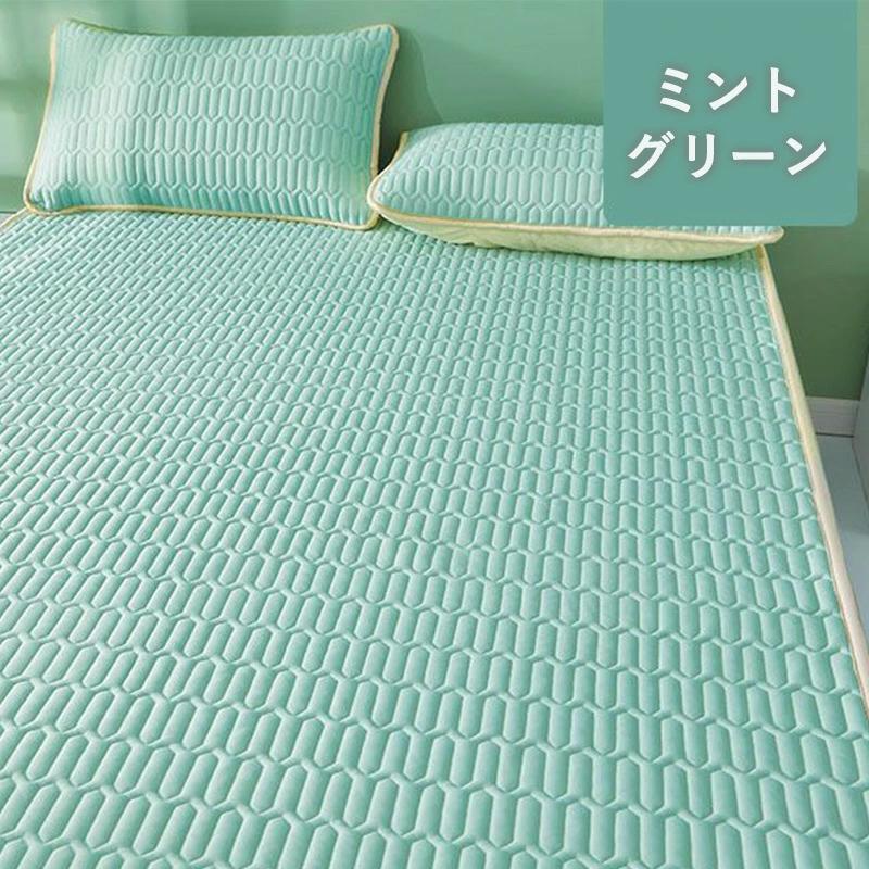ベッドパッド 接触冷感 敷きパッド ひんやり クール敷きパッド セミシングル セミダブル ワイドダブル キング 冷感マット 接触冷感 ひんやり クール敷きパッド | ブランド登録なし | 02