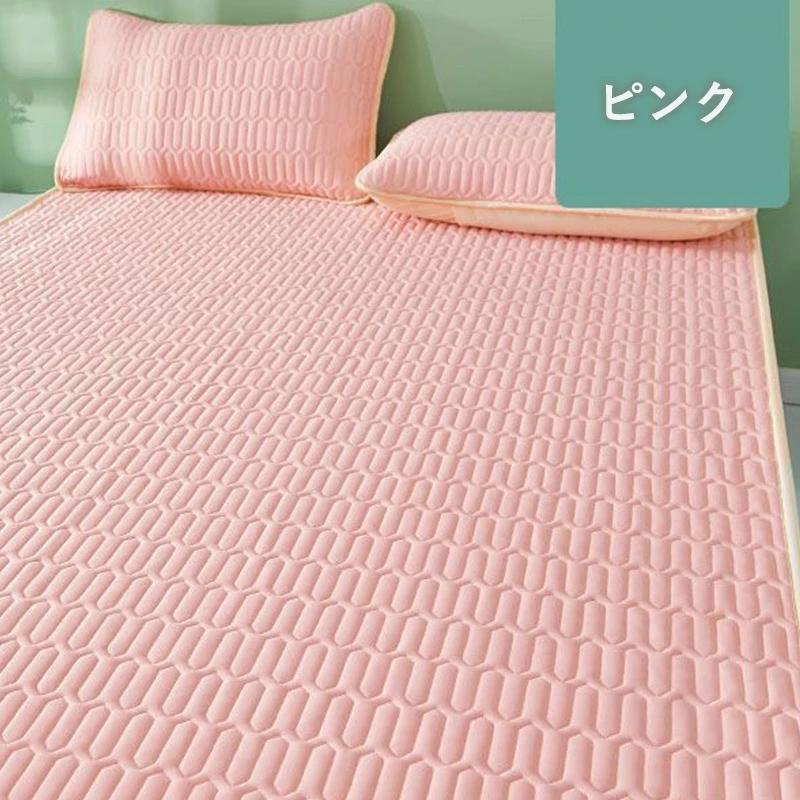 ベッドパッド 接触冷感 敷きパッド ひんやり クール敷きパッド セミシングル セミダブル ワイドダブル キング 冷感マット 接触冷感 ひんやり クール敷きパッド | ブランド登録なし | 06