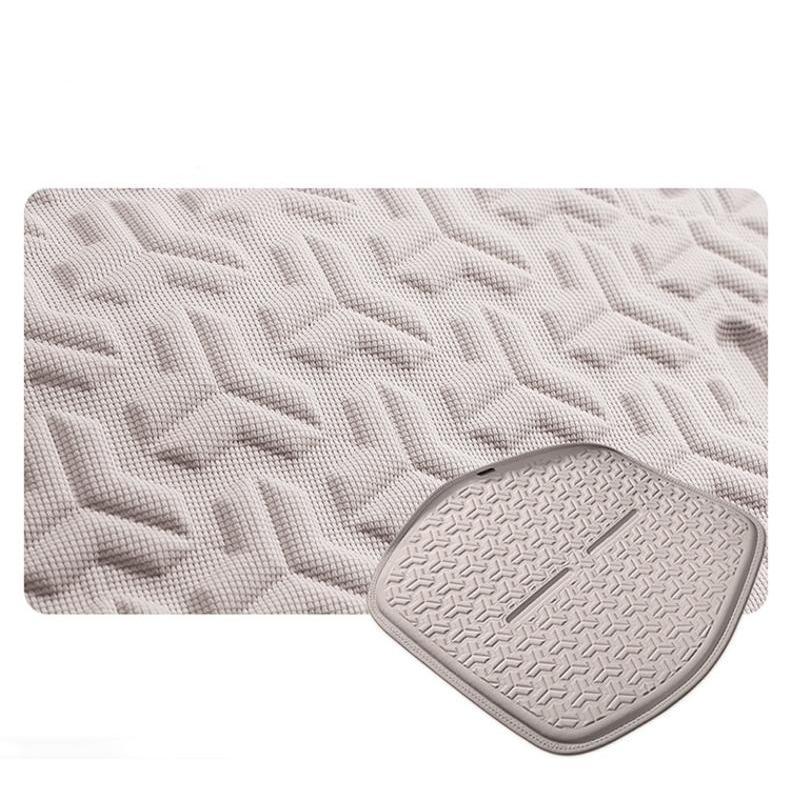 クールカーシート シートカバー 冷感シート 車用 蒸れない 通気性 接触冷感 冷たい アイスシルク クール ジェルマット クッション シート 冷感グッズ 冷却 車内 | ブランド登録なし | 02