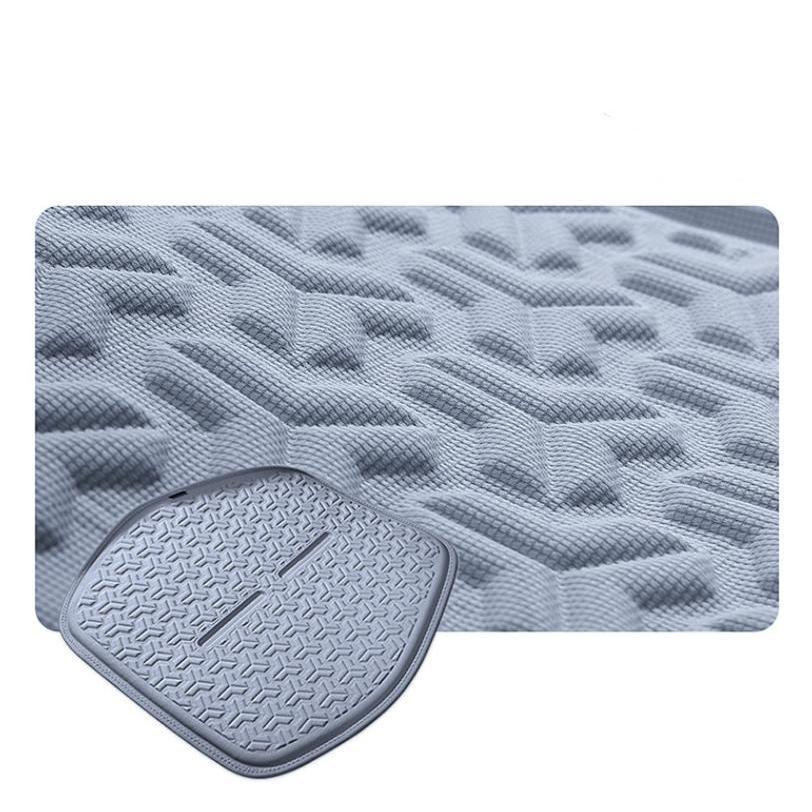 クールカーシート シートカバー 冷感シート 車用 蒸れない 通気性 接触冷感 冷たい アイスシルク クール ジェルマット クッション シート 冷感グッズ 冷却 車内 | ブランド登録なし | 03