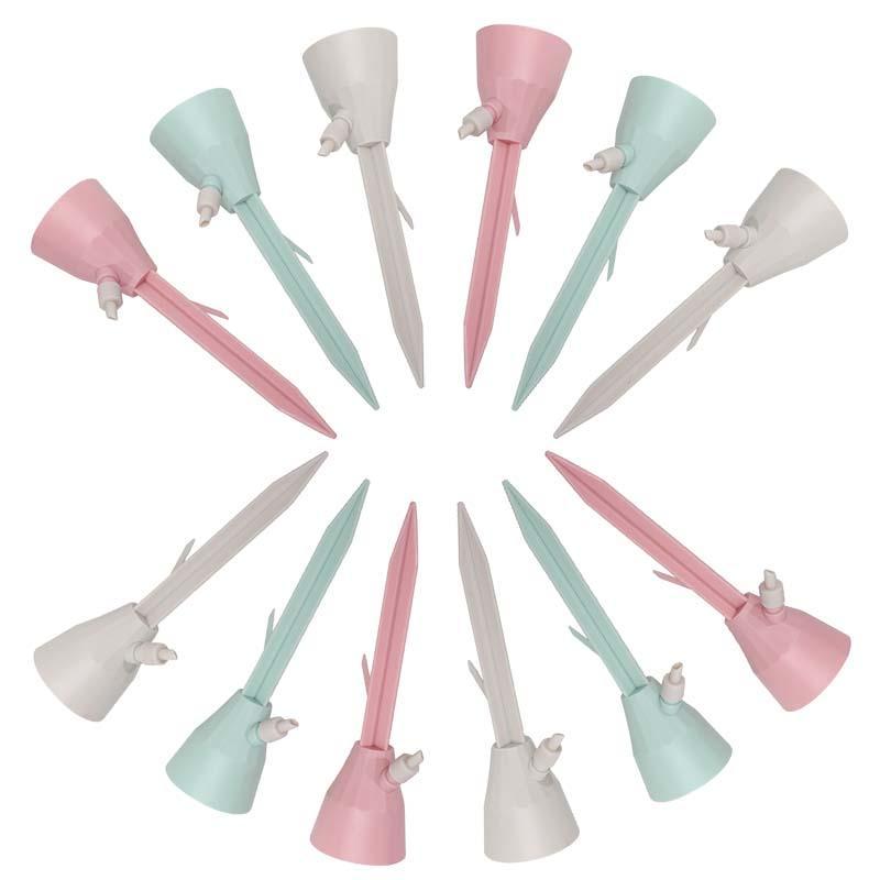 自動給水キャップ 6/9/12個セット 6/9/12PCS 水やり 水やり当番 自動水やり器 自動給水器 植物 じょうろ 散水 水遣り器 挿すだけ 水量調節可能 ボトル対応 園芸 | ブランド登録なし | 16