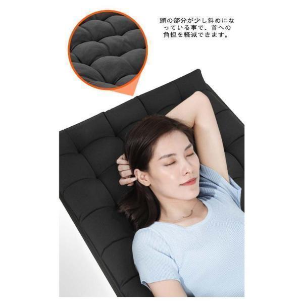 アウトドアコット ワンタッチ式 176*66*47cm 折りたたみ ベッド