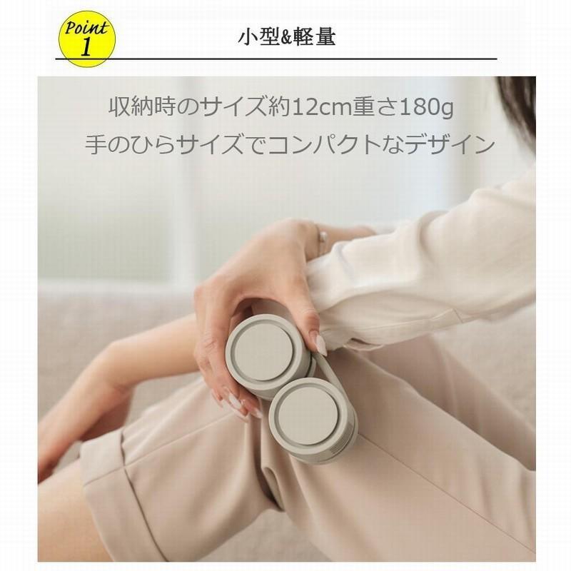 首掛け扇風機 コンパクト式 ネックファン おりたたみ 羽なし 超軽量 3段階風量調整 ネッククーラー 静音 小型 USBファン アウトドア 夏対策 父の日 プレゼント |  | 03