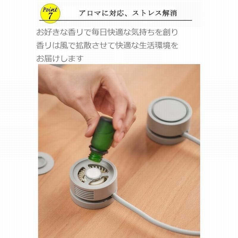 首掛け扇風機 コンパクト式 ネックファン おりたたみ 羽なし 超軽量 3段階風量調整 ネッククーラー 静音 小型 USBファン アウトドア 夏対策 父の日 プレゼント |  | 09