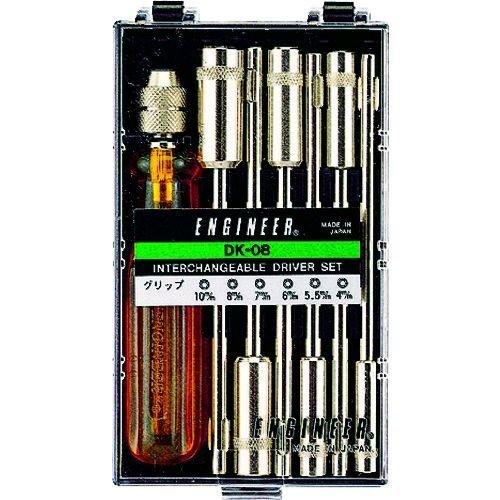 あすつく対応 「直送」 DK-08 差替ドライバーセット DK08 エンジニア ENGINEER tr-3687180 4989833016081 | 