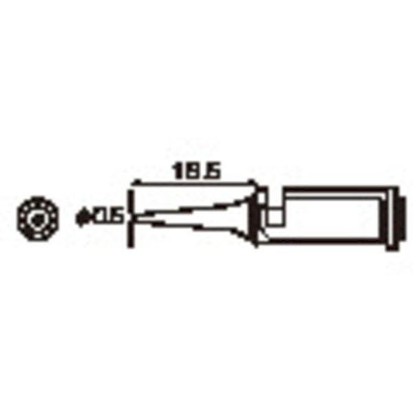 あすつく対応 「直送」 SK-75 ＳＫ−７０シリーズ用半田コテチップ SK75 エンジニア SK-70シリーズ用ＳＫ−７０シリーズ用半田コテチップ ENGINEER tr-4001516 |  | 01