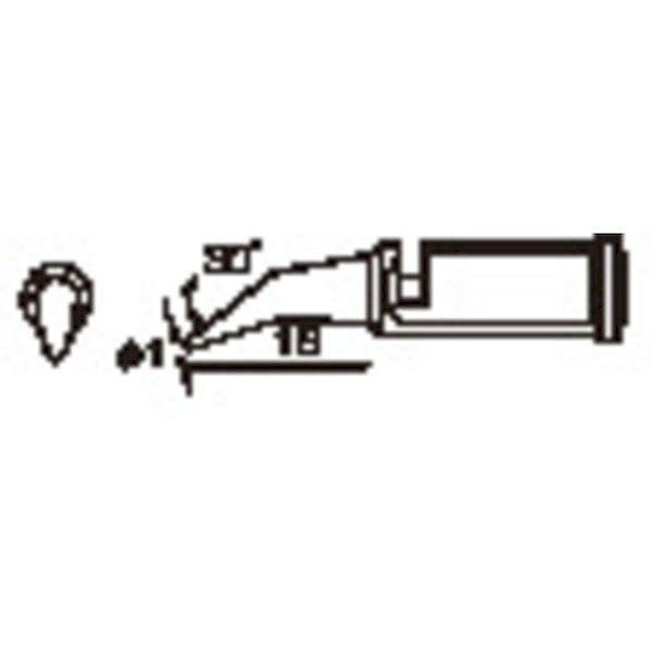 SK-78 ＳＫ−７０シリーズ用半田コテチップ SK78 エンジニア SK-70シリーズ用ＳＫ−７０シリーズ用半田コテチップ ENGINEER tr-4001541 | エンジニア | 01