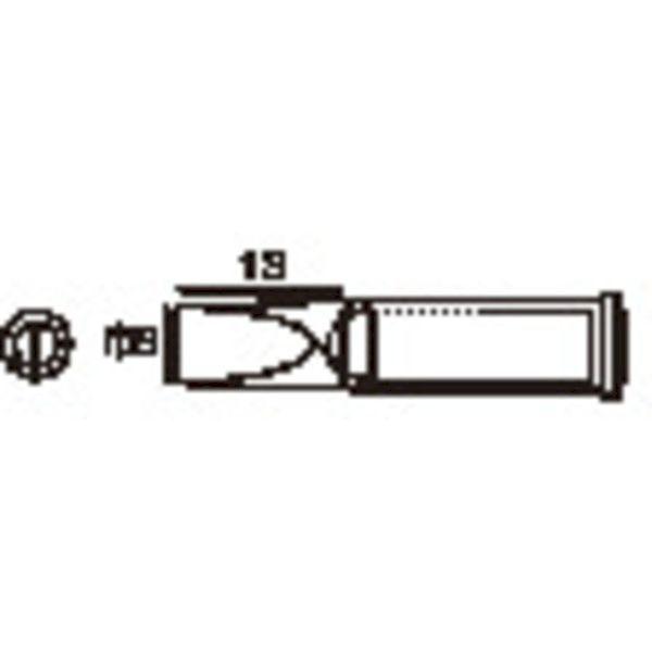 あすつく対応 「直送」 SK-79 ＳＫ−７０シリーズ用半田コテチップ ハイパワー用 SK79 エンジニア SK-70シリーズ用半田コテチップ ENGINEER |  | 01