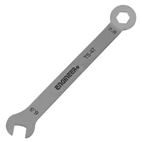 TS-47 コンビ型スパナ 6.5x7 TS47 エンジニア ENGINEER ミニスパナ ミニ片目片口スパナ | 