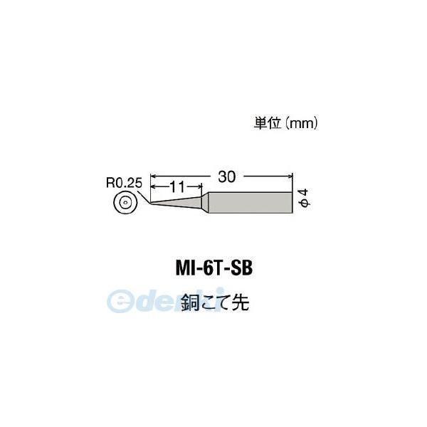MI-6T-SB SB型銅コテ先 MI6TSB【キャンセル不可】 | 