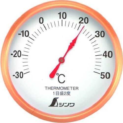 シンワ測定 72689 温度計 Ｓ−１ 丸型 １０ｃｍホワイト 72689 温度計 10cmホワイト 4960910726895 | 