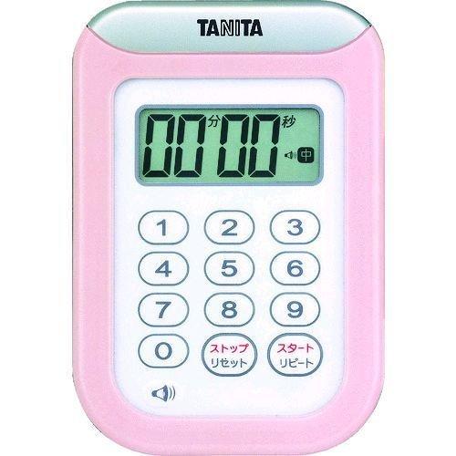 あすつく対応 「直送」 【納期：約10日】 タニタ（TANITA） ［TD-378-PK］ 丸洗いタイマー１００分計 ＴＤ‐３７８‐ＰＫ TD378PK | 