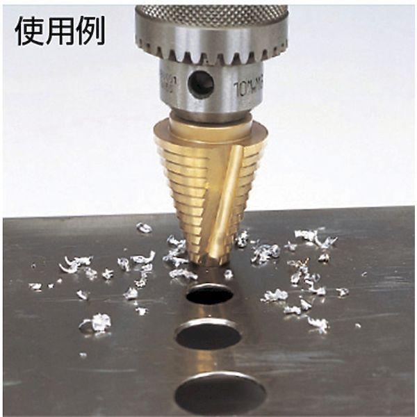 あすつく対応 「直送」 トラスコ TRUSCO NMS-13G 六角軸ステップドリル ２枚刃チタンコーティング ５〜１３ｍｍ NMS13G 138-4457 |  | 03