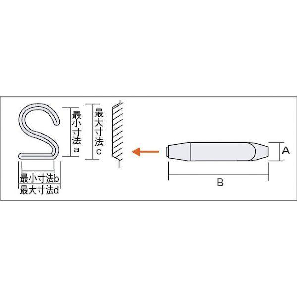 あすつく対応 「直送」 トラスコ TRUSCO SKD-40-6 バラ刻印 ４ｍｍ ６ SKD406 228-5584｜ideca｜10