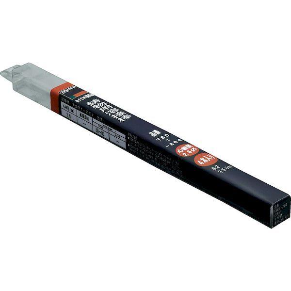 あすつく対応 「直送」 トラスコ TRUSCO TSC1-264 鋳物用溶接棒 心線径２．６ｍｍ 棒長３００ｍｍ TSC1264 256-2031 |  | 04