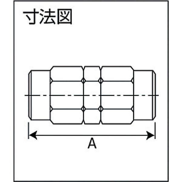 あすつく対応 「直送」 トラスコ TRUSCO TS10-00U ＳＵＳユニオン 適用チューブ径１０Ｘ８ TS1000U 256-1506 |  | 05