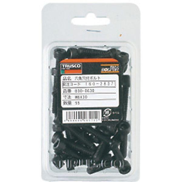 あすつく対応 「直送」 トラスコ TRUSCO B30-0310 六角穴付ボルト 黒染め 全ネジ Ｍ３×１０ ６８本入 ／キャップボルト ＣＡＰ B300310 160-2390 黒染め全ネジ |  | 02