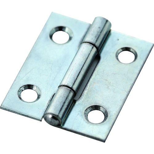 あすつく対応 「直送」 トラスコ TRUSCO 550-25UNCR スチール製薄口普通蝶番 三価クロムメッキ仕上げ 全長２５．５ｍｍ 55025UN | 