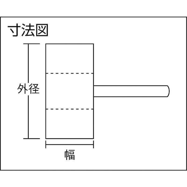 あすつく対応 「直送」 トラスコ TRUSCO SF-4025#60 スピンネジ式フラップホイール 外径４０ ５個入 ＃６０ ６０＃ SF4025#60 275-8369 |  | 03