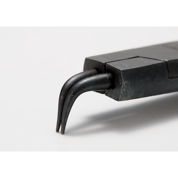 あすつく対応 「直送」 トラスコ TRUSCO 51-1B スナップリングプライヤー 軸用 Φ１．０ 曲爪５１型 511B 111-3925 |  | 01