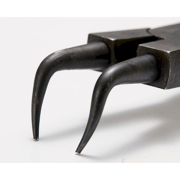 あすつく対応 「直送」 トラスコ TRUSCO 62-2B スナップリングプライヤー 孔用 Φ１．８ 曲爪６２型 622B 226-6083 | ブランド登録なし | 01