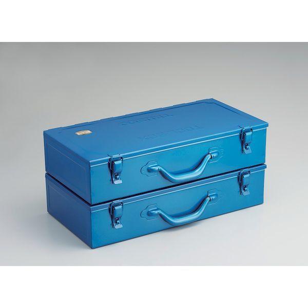 あすつく対応 「直送」 トラスコ TRUSCO T-470 トランク工具箱 ４７０Ｘ２３４Ｘ１０８ ブルー T470 120-0607 ブルー | ブランド登録なし | 05