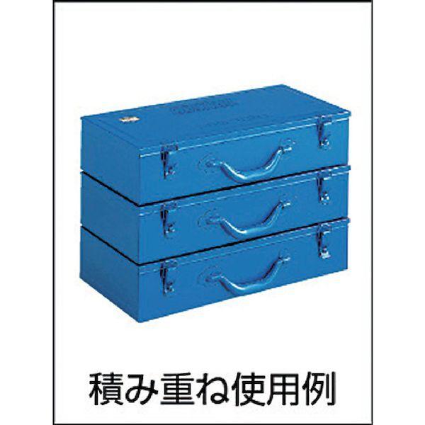 あすつく対応 「直送」 トラスコ TRUSCO T-470 トランク工具箱 ４７０Ｘ２３４Ｘ１０８ ブルー T470 120-0607 ブルー | ブランド登録なし | 06