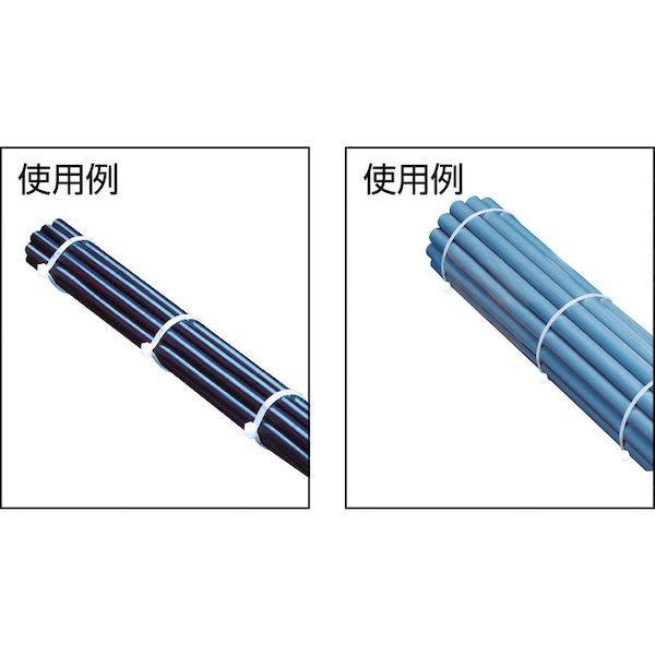 あすつく対応 「直送」 トラスコ TRUSCO GJ80HS-50N 手締め用結束ベルトしめしめ８０セット 白 GJ80HS50N 213-0459 |  | 02