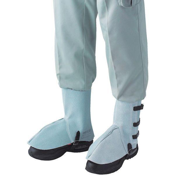 あすつく対応 「直送」 トラスコ中山 TYK-AK 牛床革保護具 足カバー TYKAK 253-8466 牛床革保護具 足カバー |  | 01