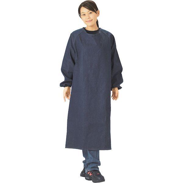 あすつく対応 「直送」 トラスコ TRUSCO TGE-SM-M ジーンズ保護具 袖付前掛 Ｍサイズ TGESMM 258-4506 |  | 01