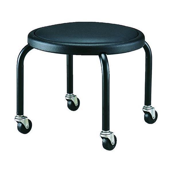 【個数：1個】トラスコ TRUSCO VR-2N 直送 代引不可・他メーカー同梱不可 作業用チェア Φ３６０ＸＨ３３０ キャスター付 VR2N 289 | 