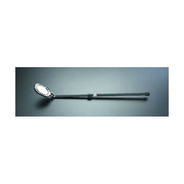 【個人宅配送不可】直送 代引不可 エスコ EA724BB-1 75x110mm0.6-1.0mLEDライト付ミラー EA724BB1【キャンセル不可】 | 