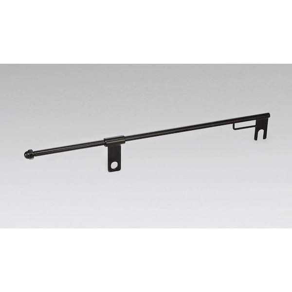 キジマ KIJIMA HD-08045 サドルバッグスライドレール ロングタイプ ブラック HD08045 | 