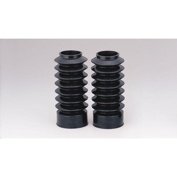 キジマ KIJIMA HD-03216 フロントフォークブーツ ４９ｍｍヨウ ブラック ショート ２ヶセット HD03216 | 