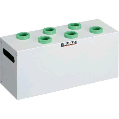 あすつく対応 「直送」 トラスコ中山 TRUSCO WNT306W ツーリングケース ＮＴ・ＢＴ兼用 ３０用ホルダー６個 ホワイト 間口３９０×奥行１ | 