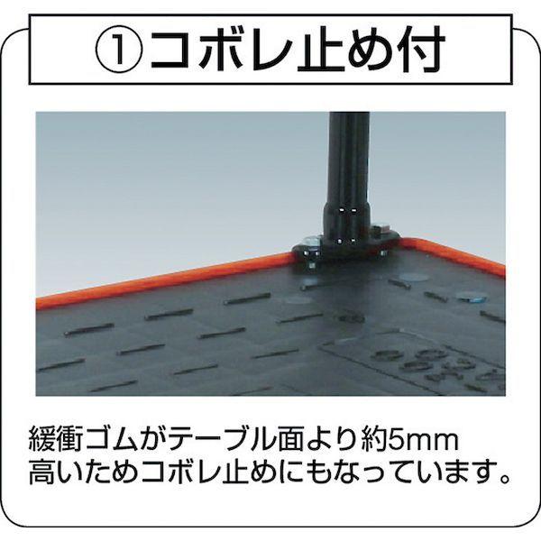 【個数：1個】 トラスコ中山（ＴＲＵＳＣＯ） MKP158AC ＭＫＰ樹脂製台車 固定式 ７１６Ｘ４３６ エアキャスター付 361-6053 |  | 01