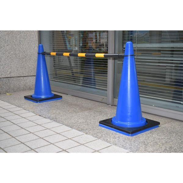 トラスコ中山 TRUSCO TCCB 安全コーン 幅３８０ｍｍＸ高さ７００ｍｍ ブルー 389-9764 安全コーン TCC-B |  | 01