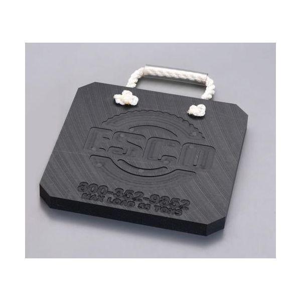 【個人宅配送不可】直送 代引不可 エスコ EA993DS-12 ３００ｘ３００ｘ２５ｍｍ／５５ｔｏｎ ジャッキ用プレート EA993DS12【キャンセ | 