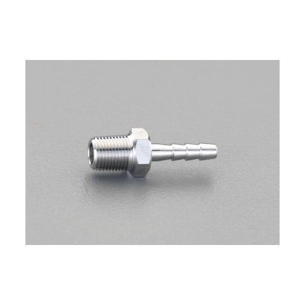 エスコ EA141A-128 Ｒ １／２“ｘ ７．０ｍｍ 雄ねじステム ステンレス製 EA141A128【キャンセル不可】 | 
