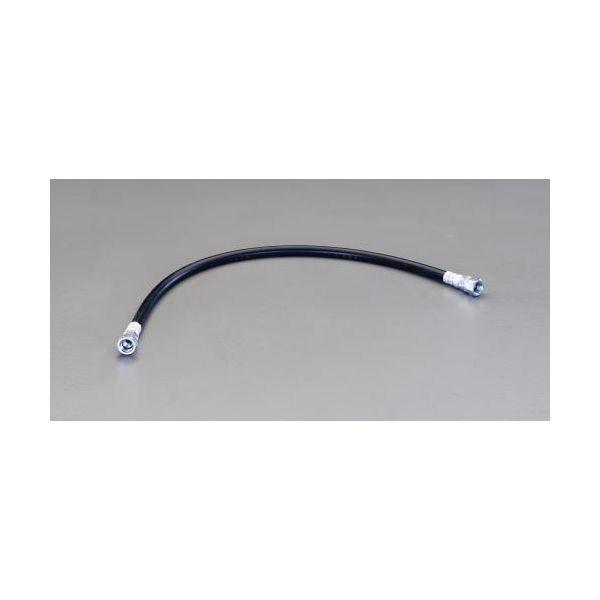 【個人宅配送不可】直送 代引不可 エスコ EA125TA-10E ２５．４ｘ１０００ｍｍ／７．０ＭＰａ 油圧用高圧ホース 金具付 EA125TA10E | 