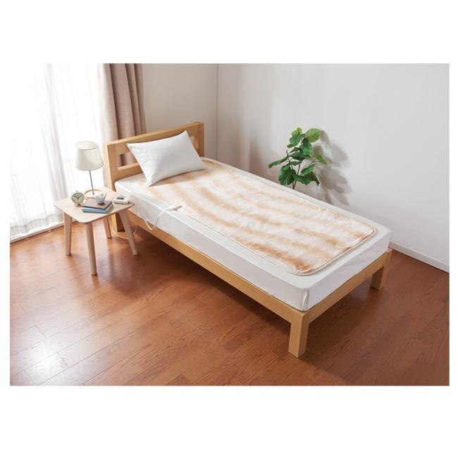 在庫 ＼丸洗いOK！／ 電気毛布 洗える 180x85cm 電気敷毛布 NA-08SL-BE 敷毛布 電気 毛布 ロングサイズ 85x180 ダニ退治 あすつく対応 | 椙山紡織 | 01