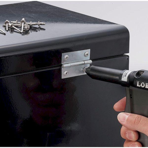 あすつく対応 「直送」 ロブテックス LOBSTER NSA 6-10EB ブラインドリベットエコＢＯＸ アルミ／スティール ６−１０ １５０本入 NSA610EB スティール ブライ |  | 02
