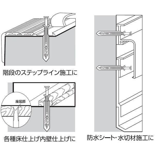 あすつく対応 「直送」 ロブテックス LOBSTER SNP 650 ネイルプラグ ステンレス １００本入 ６−５０ SNP650 エビ 6-50 エビネイルプラグ ステンレス １００本入 |  | 03
