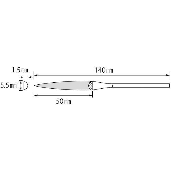 あすつく対応 「直送」 ロブテックス LOBSTER S 10 HANMARU ダイヤモンドヤスリ 精密用 １０本組 半丸 S10HANMARU |  | 01